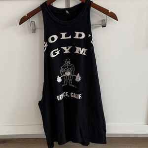 Gold's Gym Men's Black Tank Top